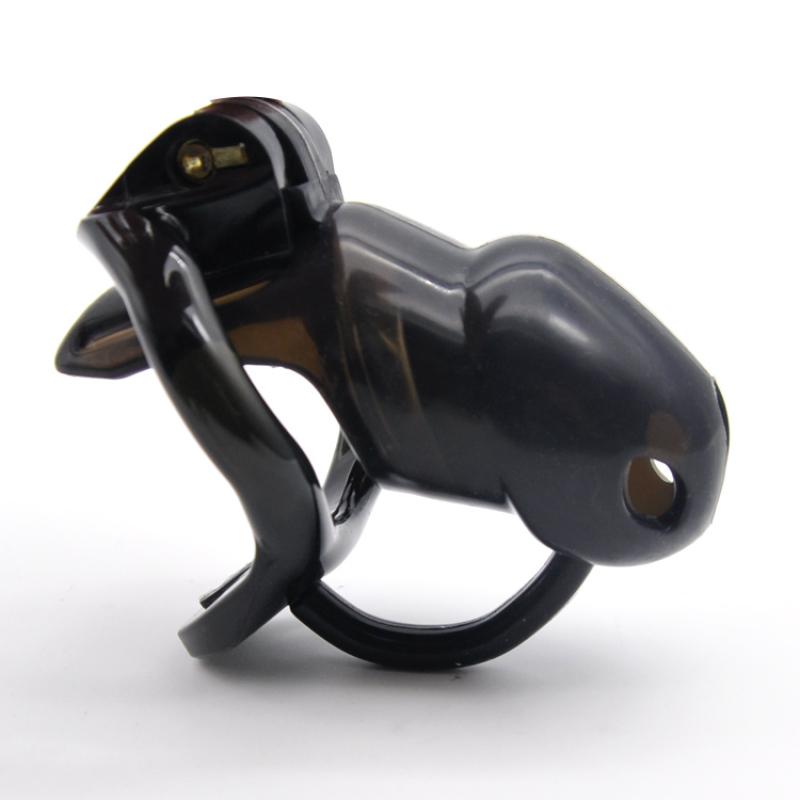 CHASTE BIRD HT v3 Cock Cage Penis ring Male Small Silicone Cage With fixed Resin Ring Chastity Device Adult Sex toys A360-2