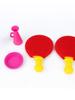 Children's Ping Pong Paddles Bubble Magic Bubble Blowing Outdoor Interactive Game for Kids