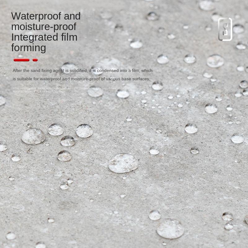 Sand-fixing Agent Wall Glue Roof Wall Peeling Off Sand Ash Spray Waterproof Curing Coating Cement-free Curing Sand Surface