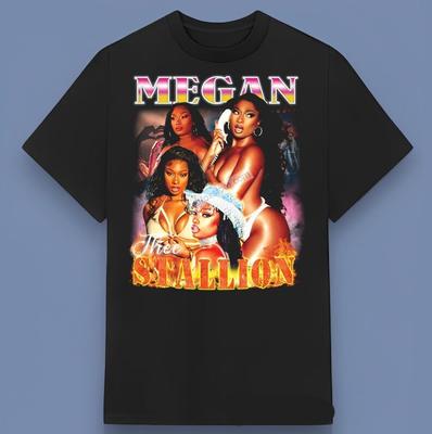 New! Megan The Stallion Unisex T-Shirts Gift For Fans Gift All Size S-4XL