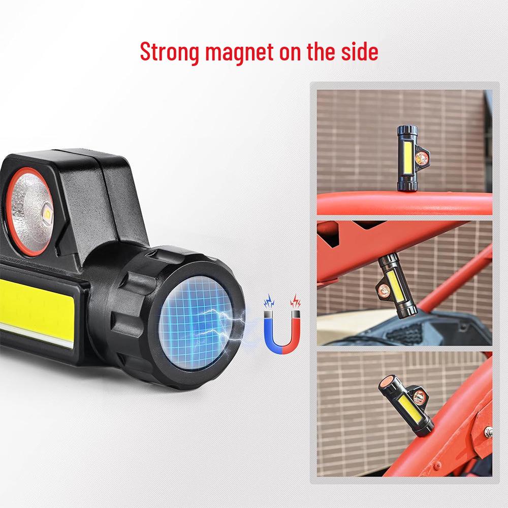 Cross-Country Vehicle Roof Light Strap with Strong Light for Bikes and Cars