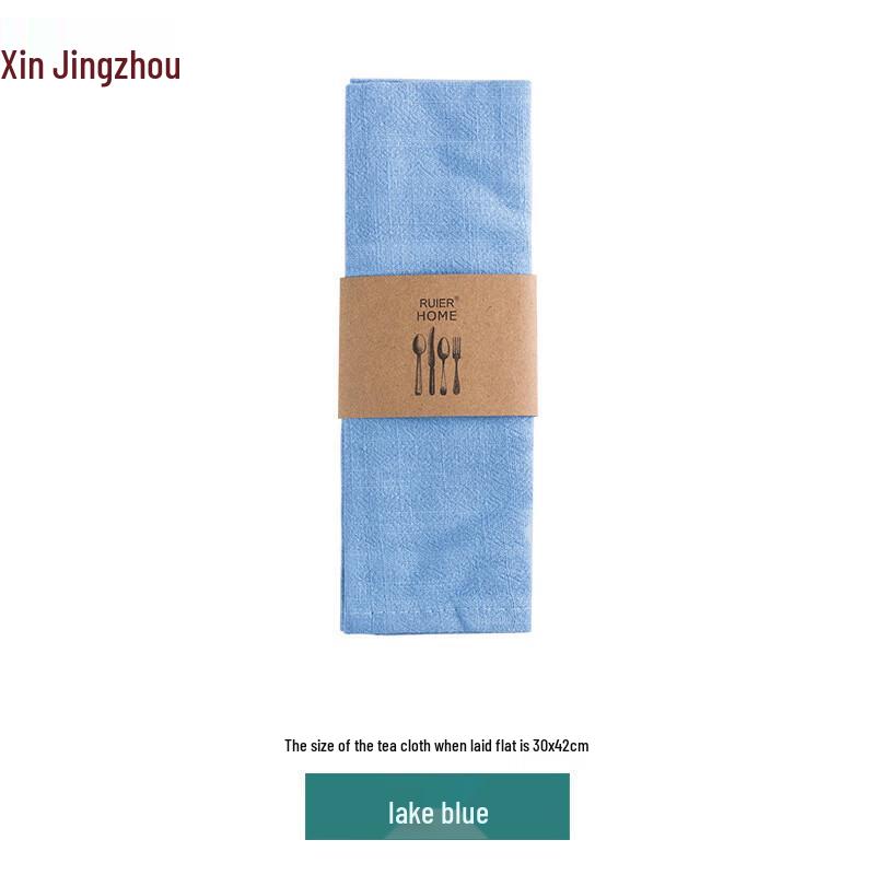 Cotton Linen Dinner Napkin & Placemat Cotton Linen светло-синий