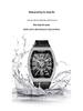 Mark Fairwhale Barrel-Shaped Full Diamond Quartz Calendar Watch