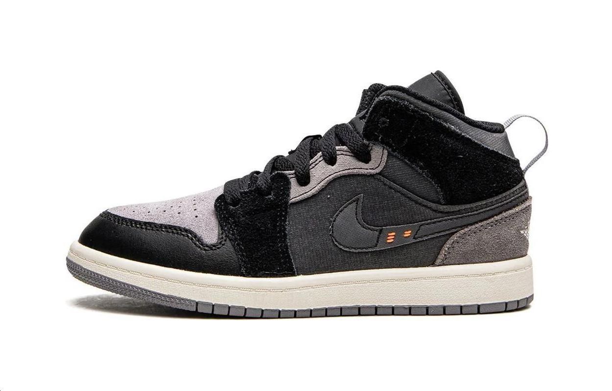 Air Jordan 1 Mid SE Craft PS Inside Out - Black 30
