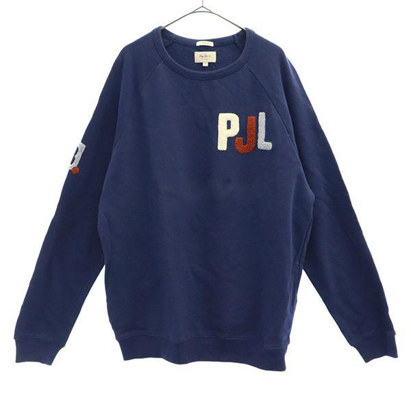 Pepe Jeans Wappen Long sleeve trainer M Navy sweat Men's Used