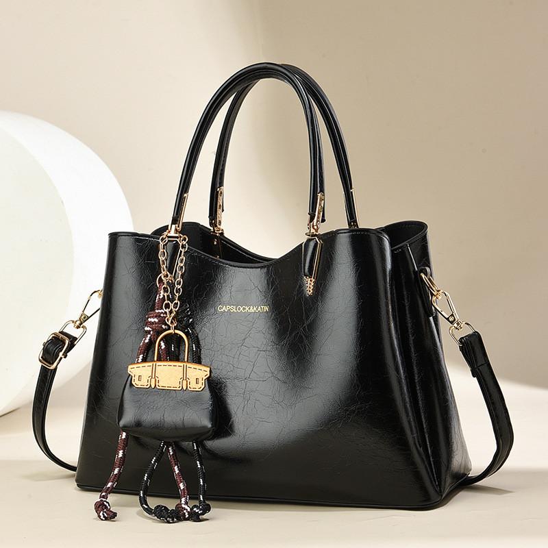 Fashionable Versatile Handbag For Women In Black And Coffee Perfect For Casual Outfits