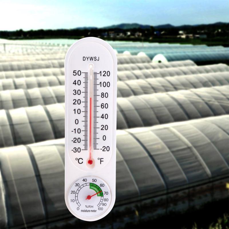 Wandthermometer Hygrometer für Innen Außen Garten Büro