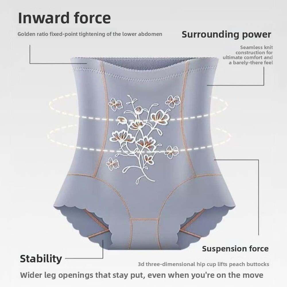 High Waist Postpartum Body Shaper Shapewear Tummy Control Underwear Seamless Underpants  Lady