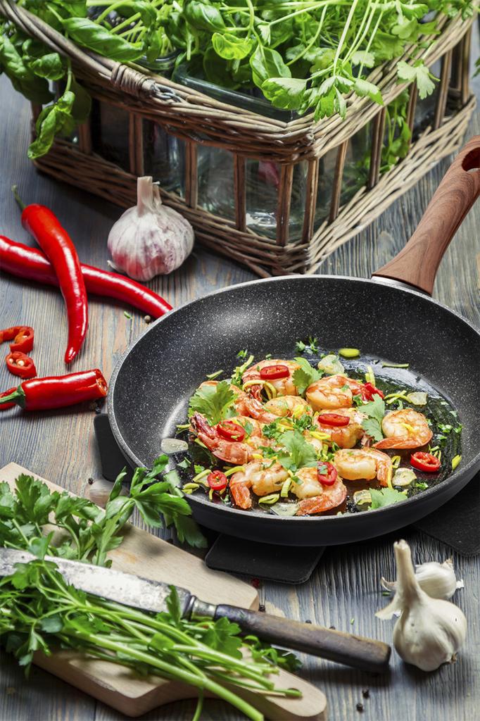 SET OF 3 GRANITE PANS BERLINGER HAUS BH-7101