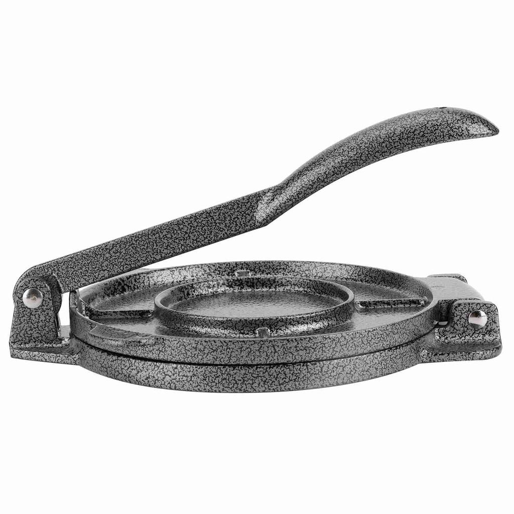 6.5in Tortilla Press Maker Aluminium Alloy Corn Tortillas Dough Pressing Tools Kitchen Supplies Gray