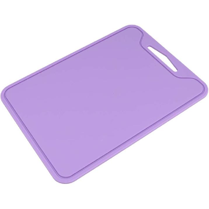 

Silicone Chopping Mat, Food Grade Silicone Flexible Kitchen Cutting Board Portable Chopping Board with Hanging Hole Meat Vegetables Cutting Pad for