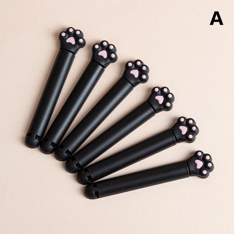 Portable Kitchen Storage Food Snack Seal Sealing Bag Clips Sealer Clamp Plastic Tool Kitchen Accessories Cat Paw Food Bag Clips