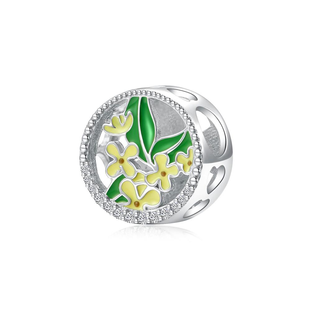 Charms Do Pandora Zawieszka Charms Osmantus Sierpień Srebro 925 Charmsy Trusky