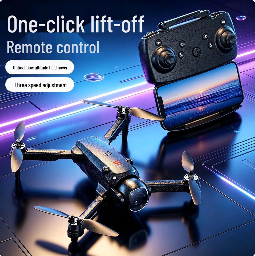 Children's Dual Lens Remote Control Drone Helicopter Toy for Aerial Photography