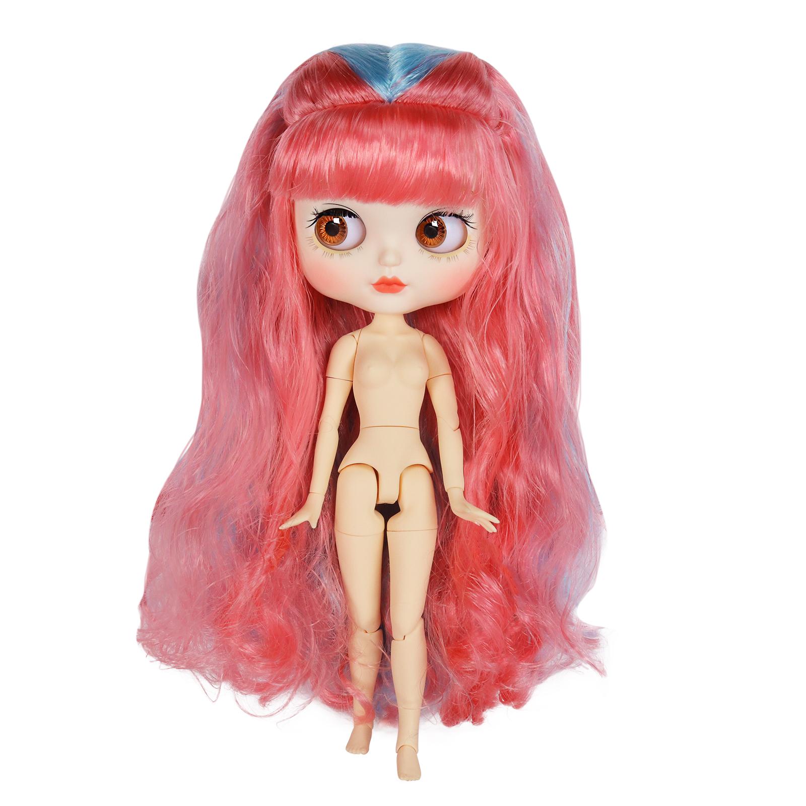 

ICY DBS 30 см кукла Блит, белая кожа, матовое лицо, 19 суставов, тело 1/6, кукла на заказ, игрушка в подарок для девочек-аниме