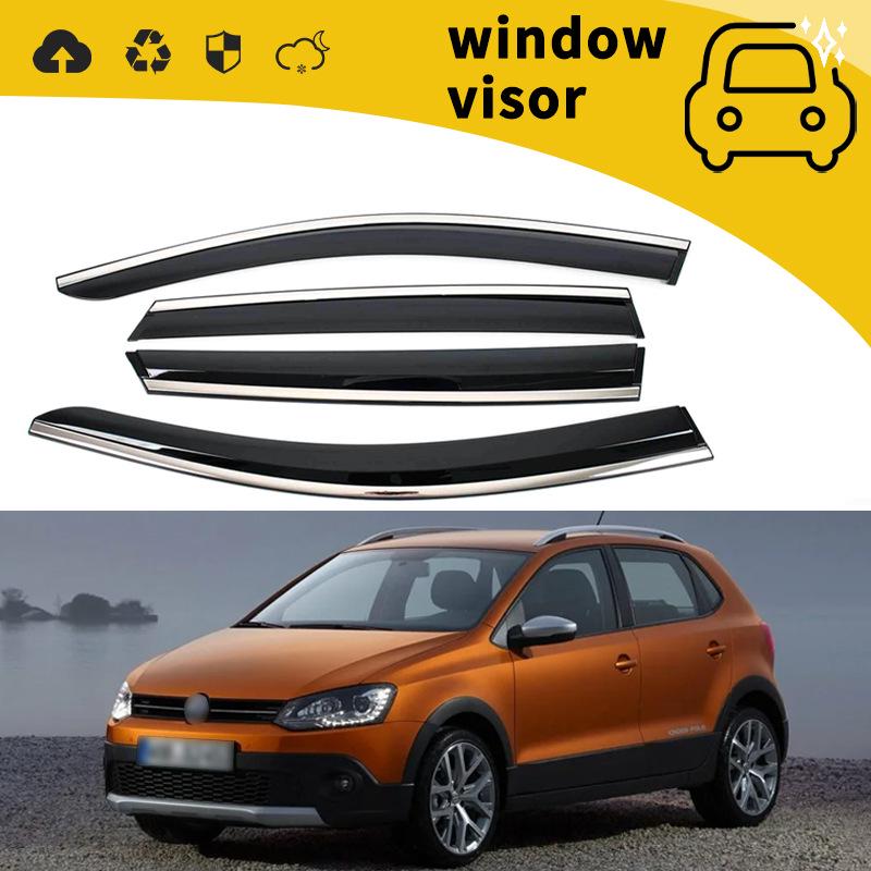 Polo 05-19 Door Rain Deflector for POLO, Polo PLUS, CROSS POLO - Car Modification Decor