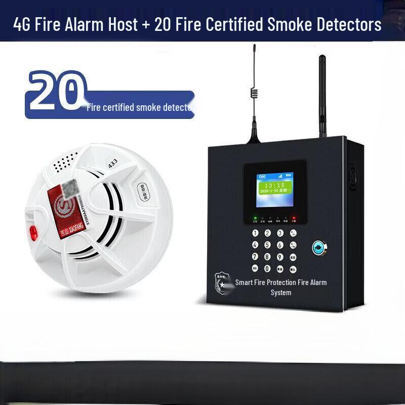 Lieve Wireless 4G Smoke Detector System