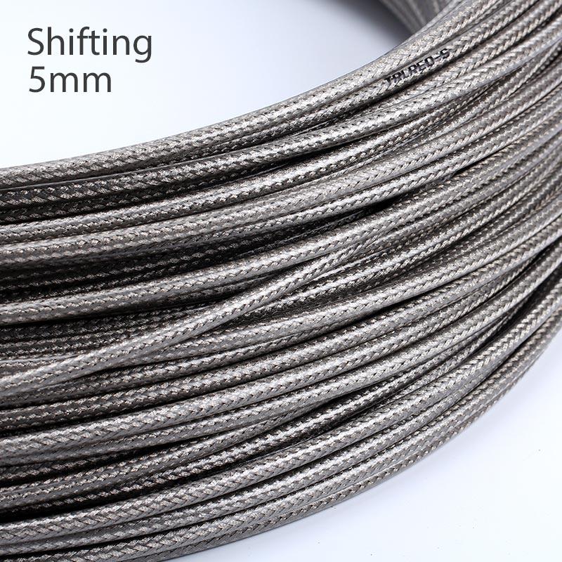 3m 5mm Bike Brake Derailleur Cable Housing Woven Line Pipe for MTB Road Bicycle Shifting and Braking Systems
