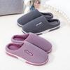 Warm Plush Cotton Slippers For Couples Home Non Slip Winter