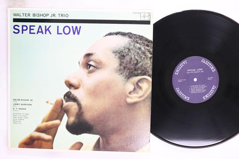 

LP Record WALTER BISHOP JR. Speak Low PA3077 JAZZTIME 1975 Japan Jazz Used