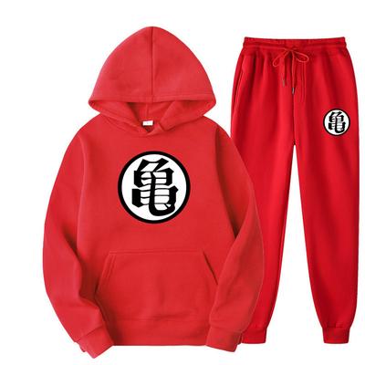 Tracksuit Hooded Sweatshirts and Jogger Pants High Quality  Daily Casual Sports Hoodie Jogging Suit