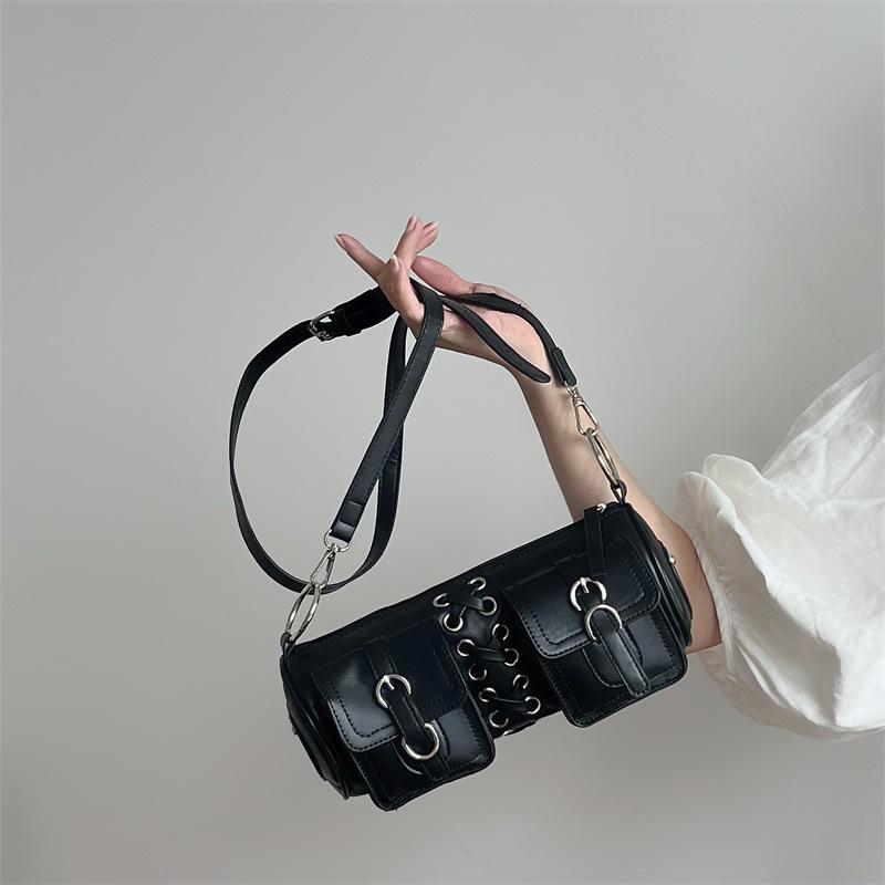 Women Bag  New Fashion Dark Style Girls Shoulder Bag Handbag Luxury Women Bag Euro-America Style