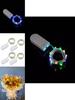 LED-Kupferdraht-Lichterkette mit Knopfzellen-Batteriepack für die Außen-Gartendekoration