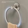 Save Space Towel Ring Hangers Wall Mounted Hand Towel Ring Modern Punch Free Towel Ring  Bathroom