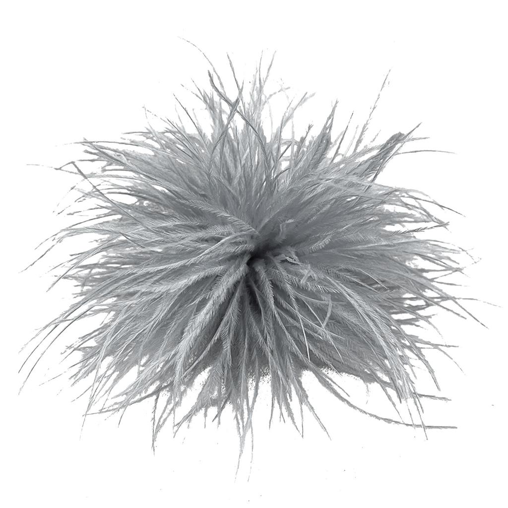Spilla a Piuma Moda Donna Spille da Bavero Accessori per Capelli Cappello Spilla Corsage in Piuma di Struzzo Spille da Bavero a Piuma per Maglione