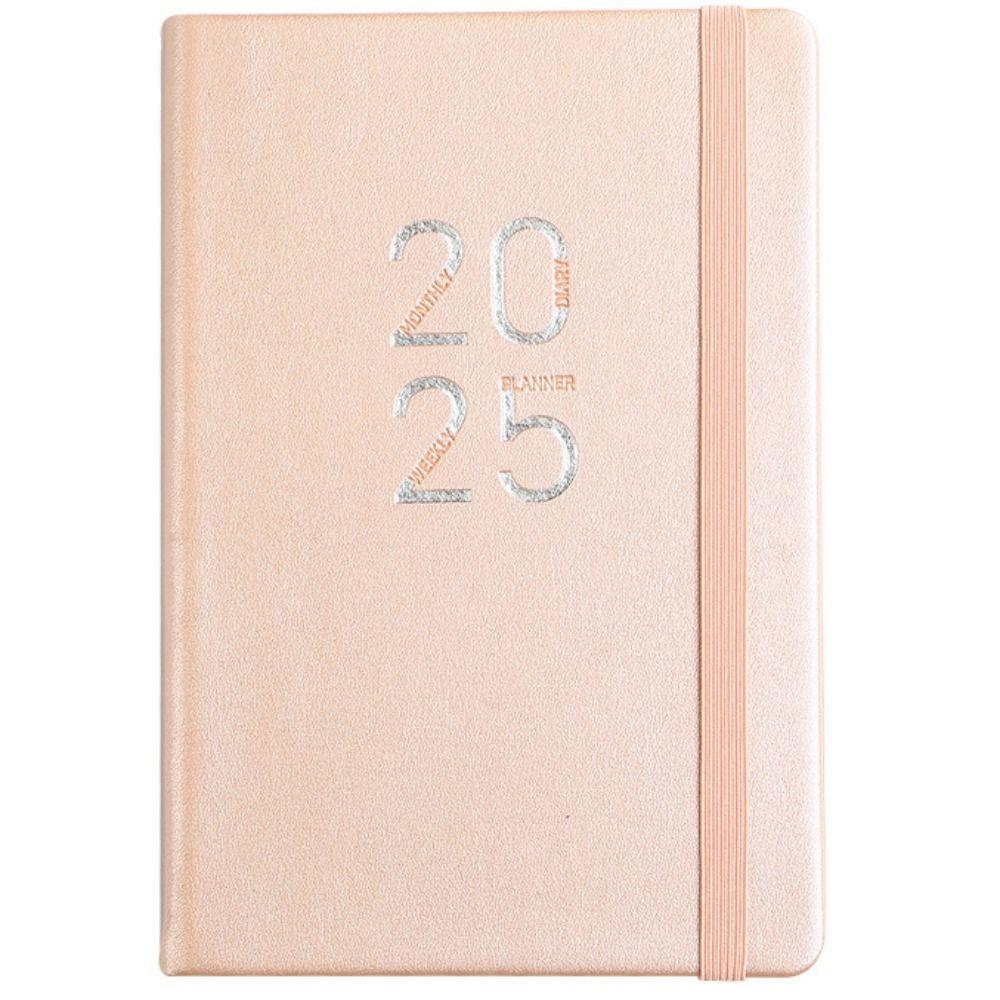 5 Colors 2025 Planner Notebooks A5 Sketchbook Schedule Journals  Office School Supplies