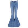 2025 Hoge Taille Retro Patchwork Wijde Pijp Jeans - Dames Lente/Herfst Losse Figuurcorrigerende Stijl