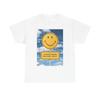Herren- und Damen-T-Shirts Sei Glücklich Smiley-Gesicht Grafik