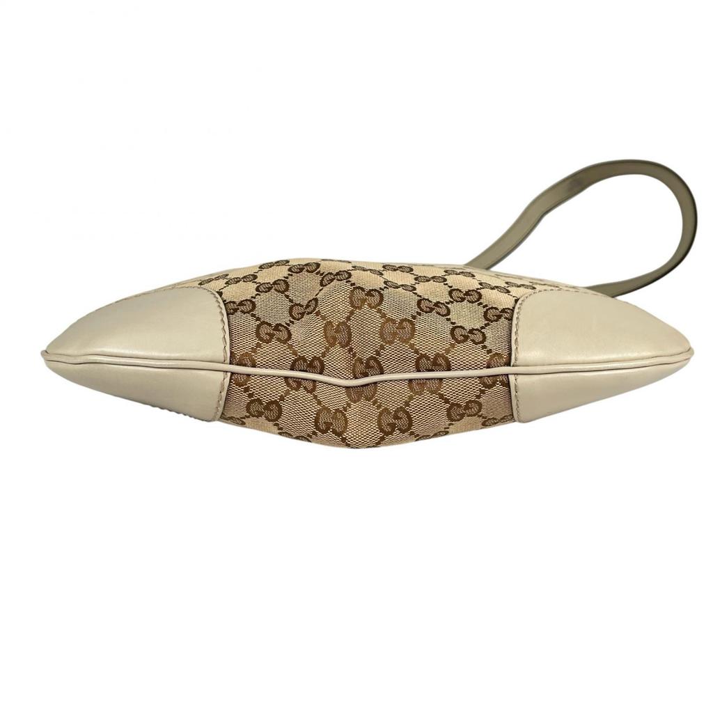Gucci Sherry Line 254065 Shoulder Bag Beige Women Used