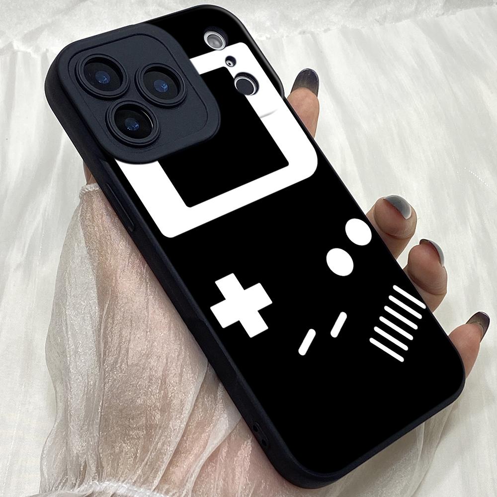 

M333 Funny Retro Button art Angel Eyes Soft Phone Case for iPhone Samsung Galaxy Xiaomi Rdemi Huawei Honor Infinix Realme OPPO Vivo All Model TPU Case Vivo Y400 PRO 5G чорний