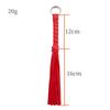 VaHppy Small Loose Whip 28cm 20g With Iron Ring Fringe Ponytail 3Colors PU MINI Style SM BDSM Sex Toys Couple Flirting Gadgets Conditioning Spanking