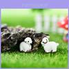 Adorable Resin Sheep Figurine Perfect For Diy Moss Terrariums And Succulent Gardens
