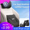 2026 Chaud Pour Volkswagen VW Oreiller d'Appuie-tête de Siège Auto Coussin de Soutien Lombaire Ceinture de Protection Pour Volkswagen VW Ligne R Scirocco Je