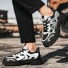 Men Casual Sneakers Shoes Anti-slip Low-top Outdoor Sports Shoes Men Lace-up Comfortable Breathable Sport Men Shoes
