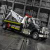 New Alloy Traffic Road Rescue Car Model Diecast Metal Toy Engineering Trailer Truck Wrecker Crane Car Model Simulation Kids Gift