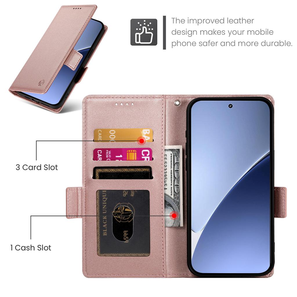 For Xiaomi 15 Ultra Stand Case PU Leather Wallet Phone Cover