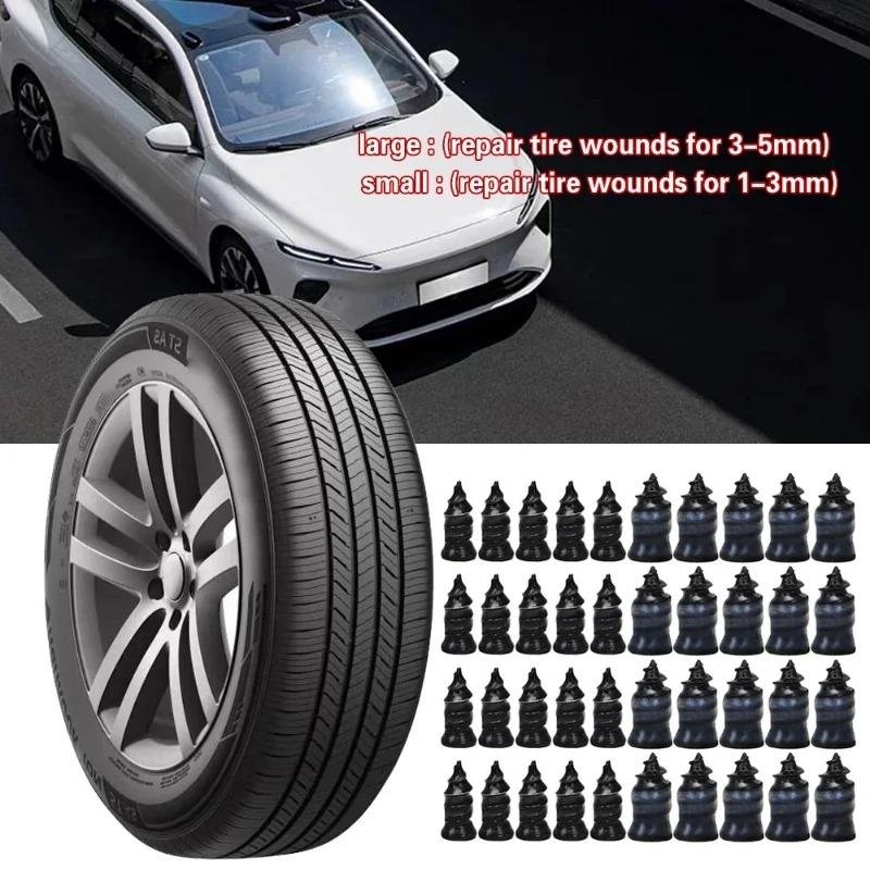Car Vacuum Tyre Repair Nail 70pcs Motorcycle Truck Scooter Bike Tire Puncture Repair Tubeless Tools for Car Tire Repair Tools