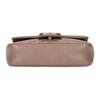 Gucci GG Marmont Marmont Gold Label Double GLogo Distressed Quilted Leather Crossbody Shoulder Bag Super Mini Women's Milk Tea Nude