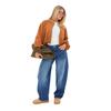 I Saw It First Womens/Ladies Barrel Jeans