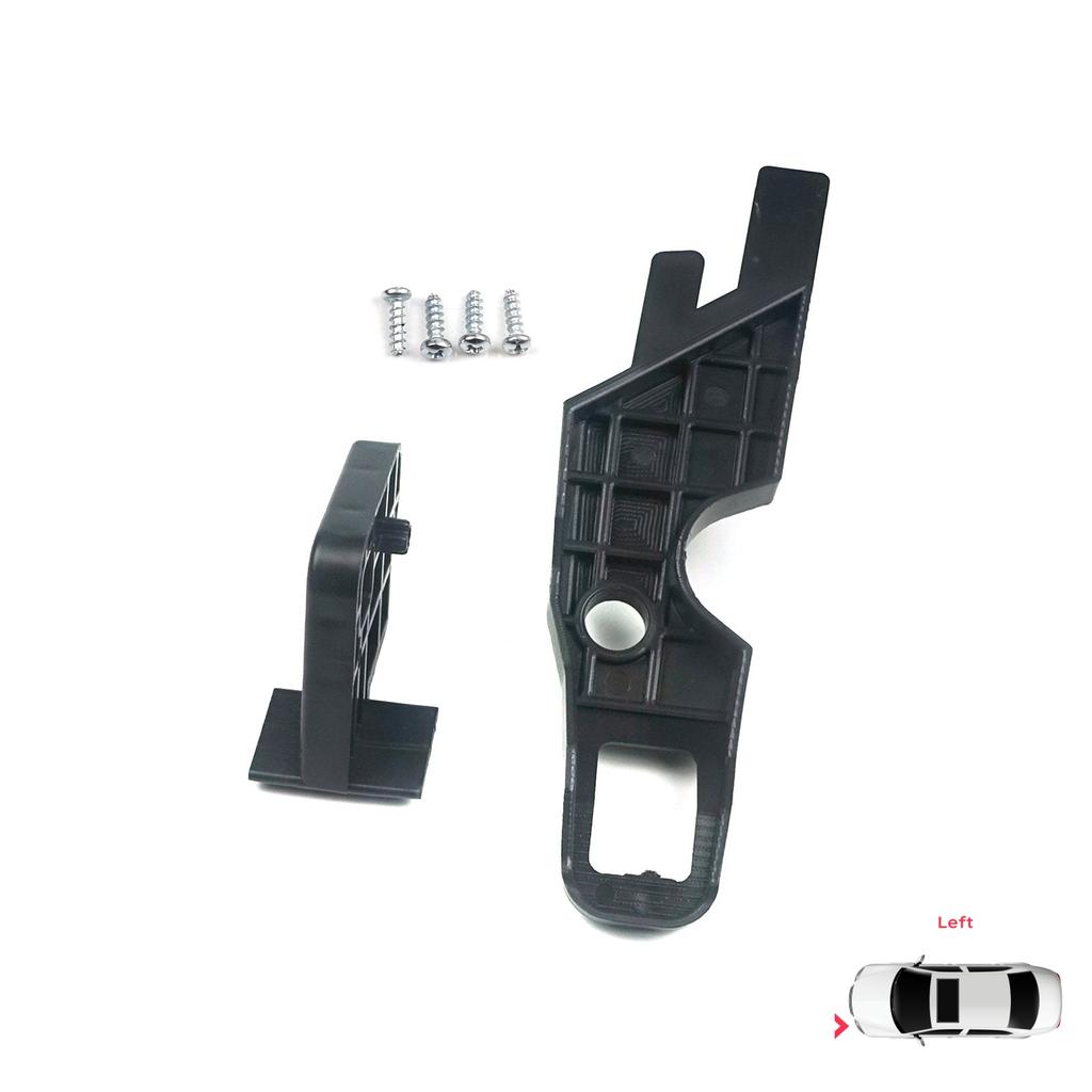 EHL518 Headlight Holder Mount Repair Bracket Tab Set Left Side for Peugeot 301 2012-2017 Pre-Facelift 9675139480