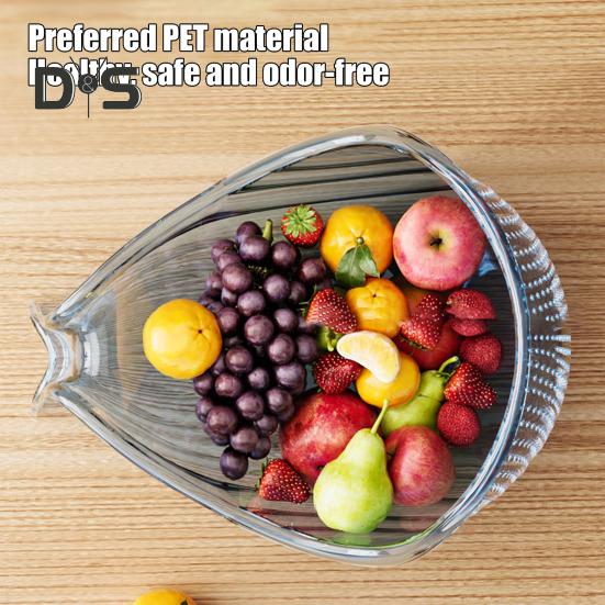 Panier à légumes avec poignée, de qualité alimentaire, sans BPA, multifonction, pour le lavage des fruits et légumes, avec trous de drainage