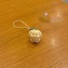 Cute Flocked 3D Resin Bear Keychain Sweet Creative Student Phone Chain Pendant Bag Accessory Phone Strap Gift