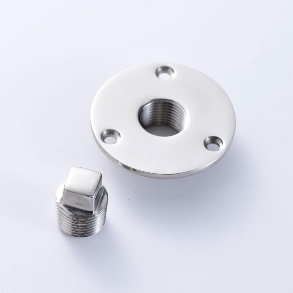 316 Stainless Steel Yacht Drain Outlet Water Plug Stopper