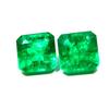 Natural Emerald Cut CERTIFIED 16 Ct Untreated Colombian Green Loose Gemstone MQ-18 002