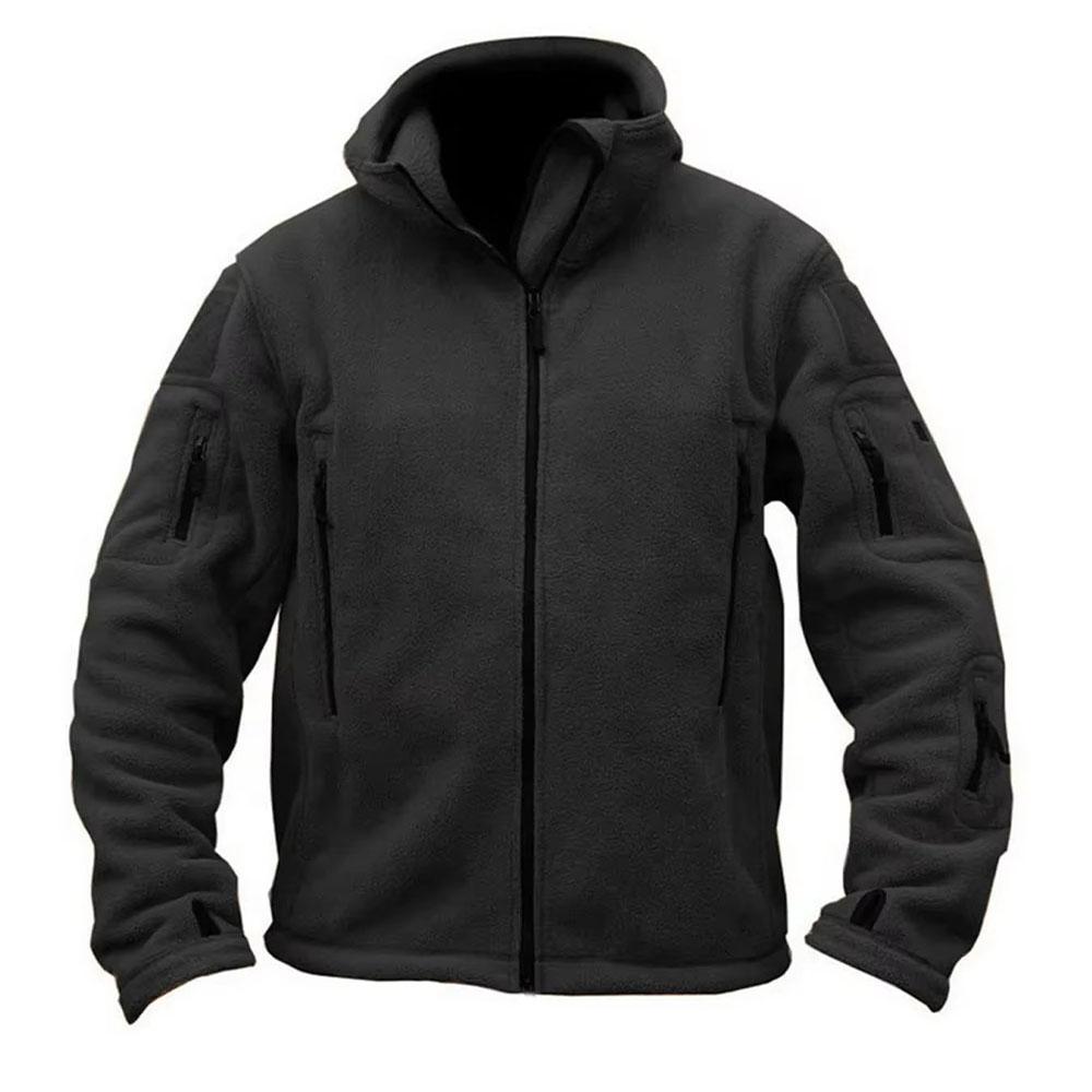 Man Tactical Jacket 300g Polar Fleece Outwear Windbreaker Thermal Heavyweight Winter Warm Coat Male Outdoor Coats Men's Jackets