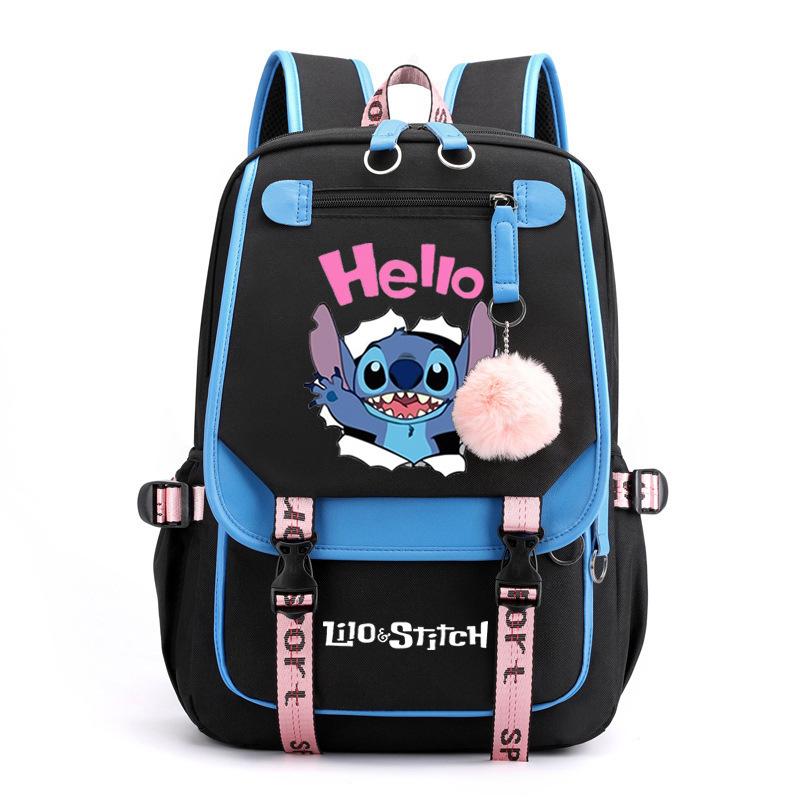 Cartoon Printed Primary And Secondary School Backpack Outdoor Travel Leisure Backpack Backpack